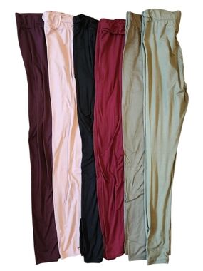 Assorted Stretch Leggings - Multi Color Pack
